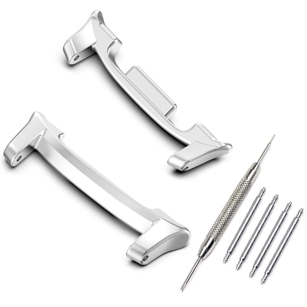Connectors Compatible for Samsung Galaxy Watch 8/8 Classic Bands Adapter, Stainless Steel No Gap Band Connector Adapter Replacement for Galaxy Watch 8 40mm 44mm/ 8 Classic 46mm-image-47