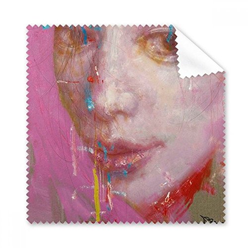 Cadeau chiffon de nettoyage tissu peinture à l'huile pour lunettes et écrans tactiles 5pcs