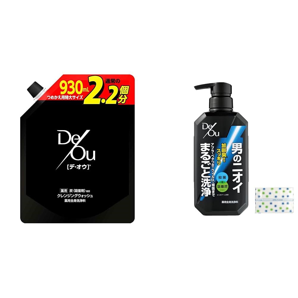 ５個セット▫デ・オウ　薬用クレンジングウォッシュ　ノンメントール　詰替930ml 4987241174416_01.jpg
