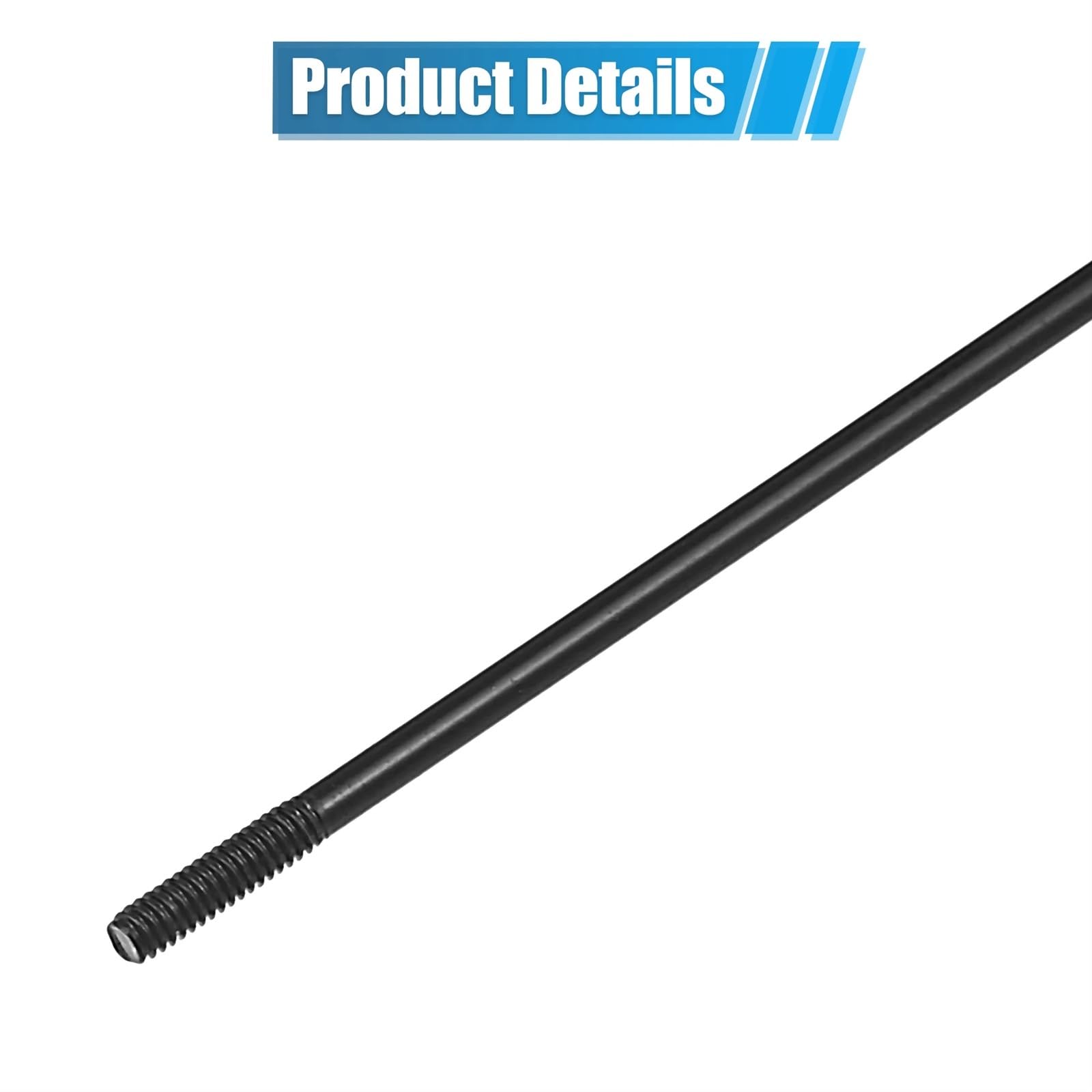 36 radios de acero para bicicleta de 14 G, 119 mm, 125 mm, 136 mm, 138 mm, 141 mm, 144 mm, 153 mm, 158 mm, 169 m, radios de ciclo con pezones