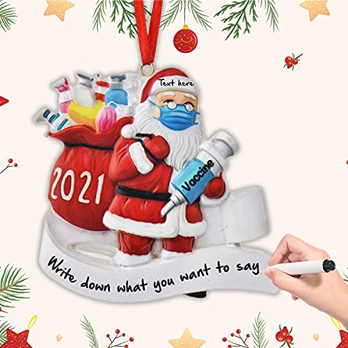 2021 Christmas Ornaments, Christmas Tree Decoration Pendant, Funny Santa Claus Hanging Ornaments For Unique Xmas #TOP2