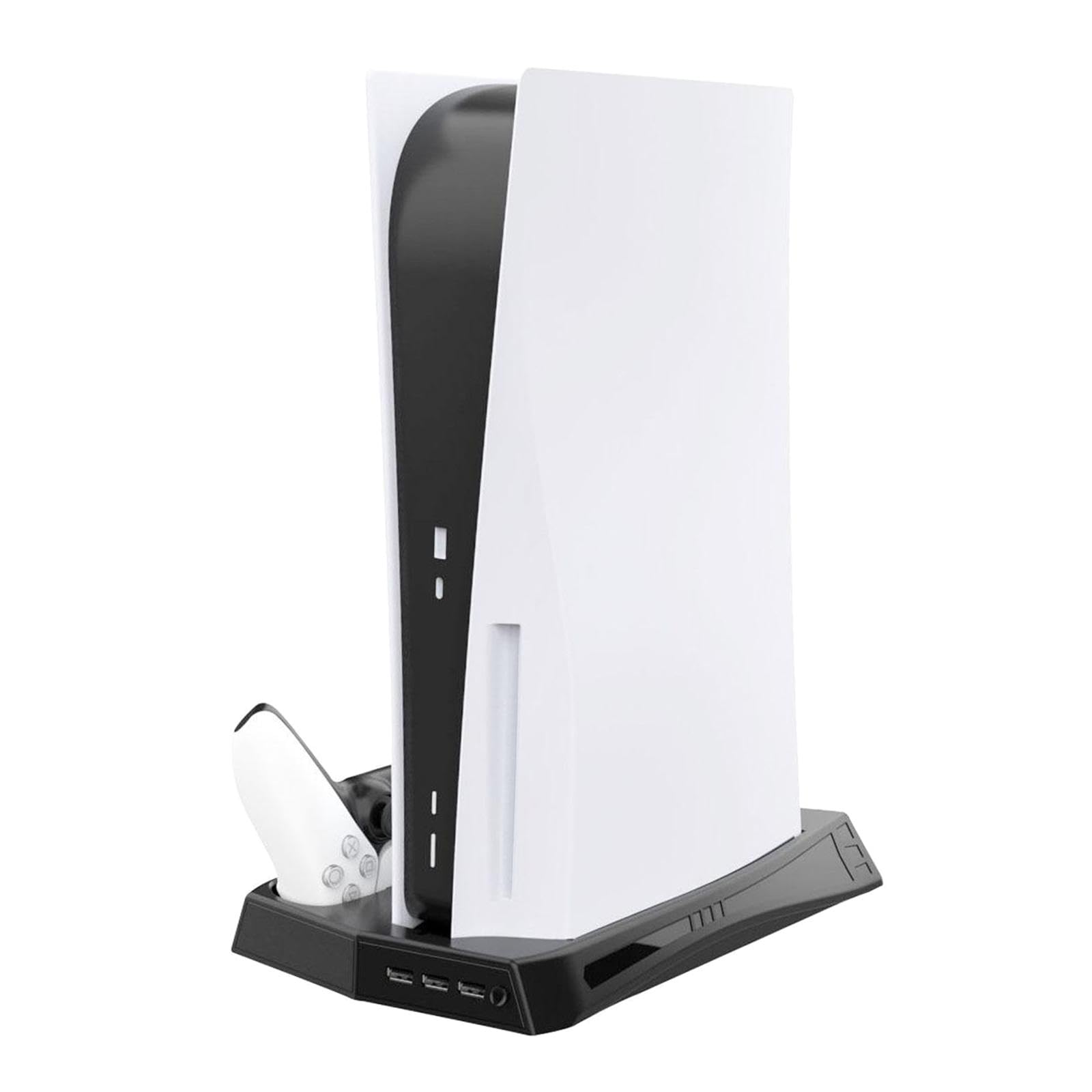 New Vertical Stand with Cooling Fan Controller Charging Dock for PS5 DE/UHD| Other Video Game Accessories|Video Games & Consoles-image-13