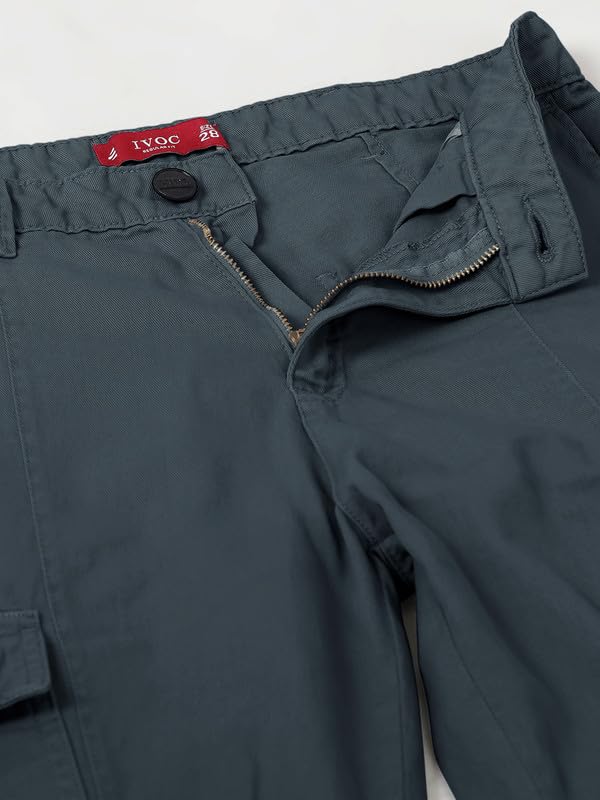 Image of IVOC Women Paneled Multi-Pocket 100% Cotton Cargo Pants