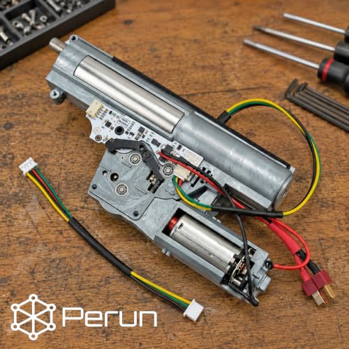 Image of Perun Mosfet Upgrade for AEG Airsoft Rifle V2 Tokyo Marui Gearbox V3, G&G ETU Gearbox, Krytac Kriss Vector, VFC G28 /HK417 Gearboxes, and HPA Systems - Programmable Fire Modes, Precocking, DMR Mode