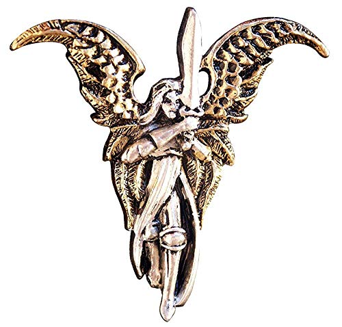 Collier Archange Michael pendentif Briar Anges et Faeries bijoux cristaux Swarovski