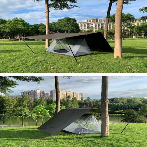 Carpa antiviento y anti-mosquito portátil para 2 personas miniatura 7