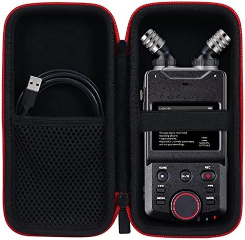 co2CREA Hard Case for TASCAM Portacapture X6 32-bit Float Audio Recorder