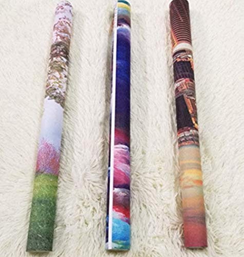 ZDPLL Adesivo da Muro Fiore di peonia rosa Adesivo...