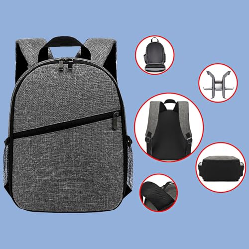 Bolsa de fotos acolchada y bolsas impermeables con almacenamiento de accesorios 5