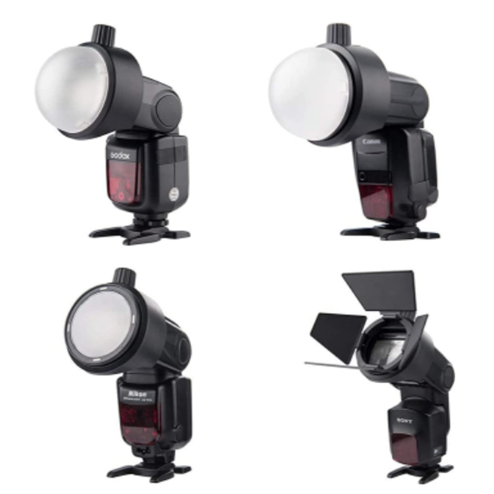 Amazon | Godox AK-R1 + S-R1 フラッシュ アクセサリー キット 