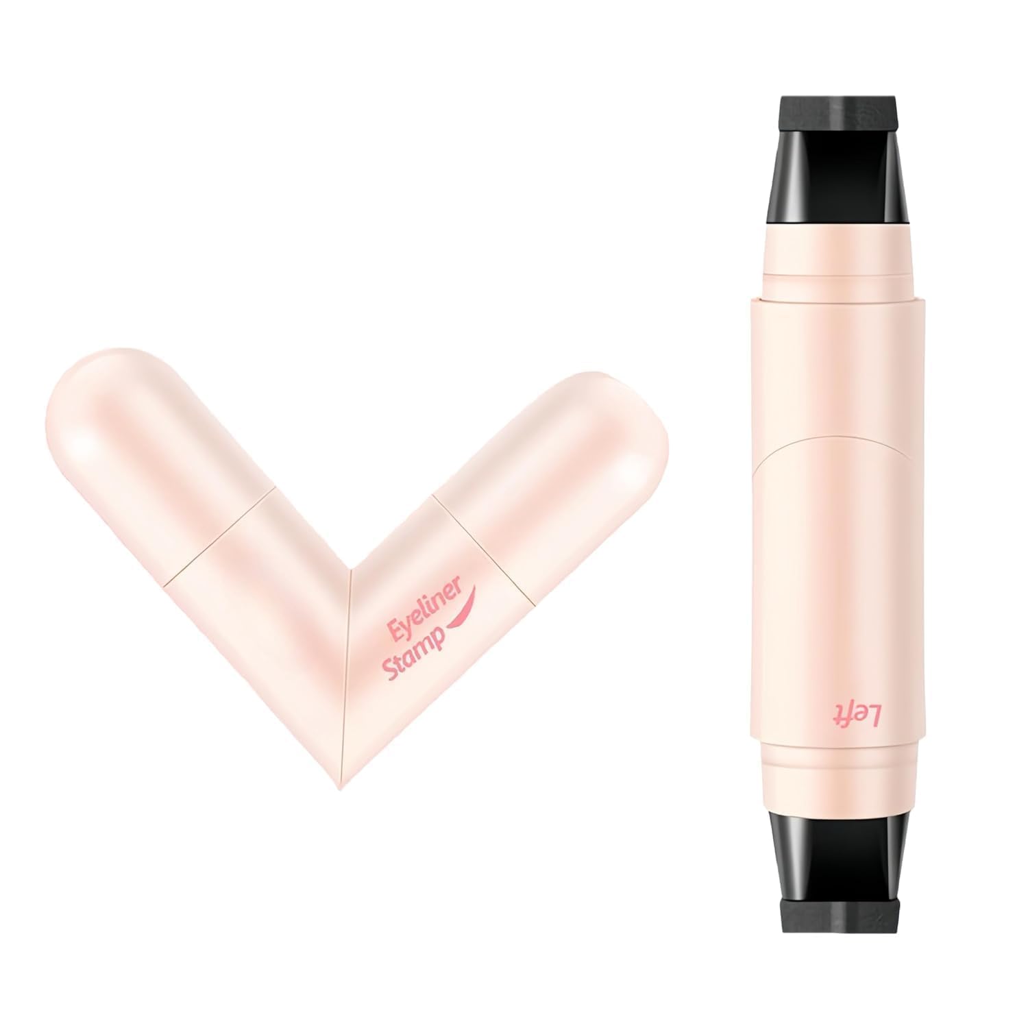 Dual-Ended Rotating Eyeliner Stamp Pen, Winged Liquid Eyeliner and Cat-Eye Stamp Tool with Matte Finish for Beginners, Daily Wear and Party Makeup-image-13