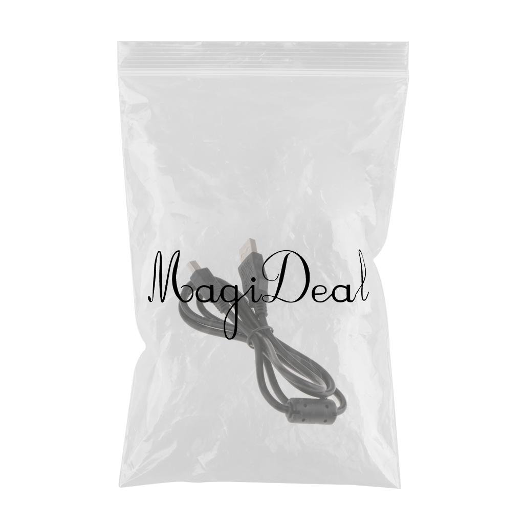 MERISHOPP 5 Pin Usb Sync Data Cable Lines Charging Cord For Canon Digital Slr Camera - Black Cameras & Photo | Camera & Photo Accessories | Cables & Adapters-picture-14