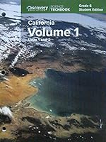 California Science Techbook Grade 6 Student Edition Volume 1: Units 1&2 1682205533 Book Cover