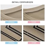 ATHMILE Womens Oversized T Shirts Loose Fit Crewneck Short Sleeve Tops Summer Casual Blouse Y2K 2025 Basic Tee Beach - Image 3