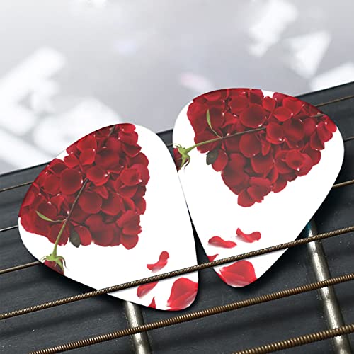Médiator de guitare en forme de pétales de fleurs – 12 médiators tendance et durables – Dans une boîte pour ukulélé, guitare électrique et basse - Les Beatles, Paul McCartney, John Lennon, RIngo Starr, George Harrison Médiator de guitare en forme de pétales de fleurs - 12 médiators tendance et durables - Dans une boîte pour ukulélé, guitare électrique et basse – Image 8