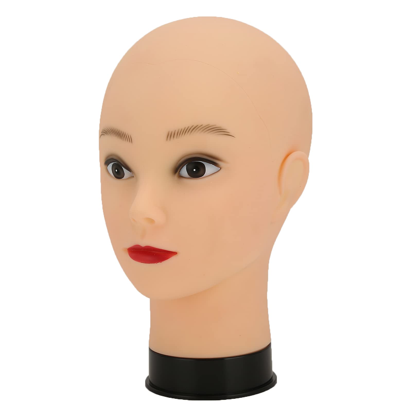 Tête de mannequin chauve pour perruque chapeau et lunettes