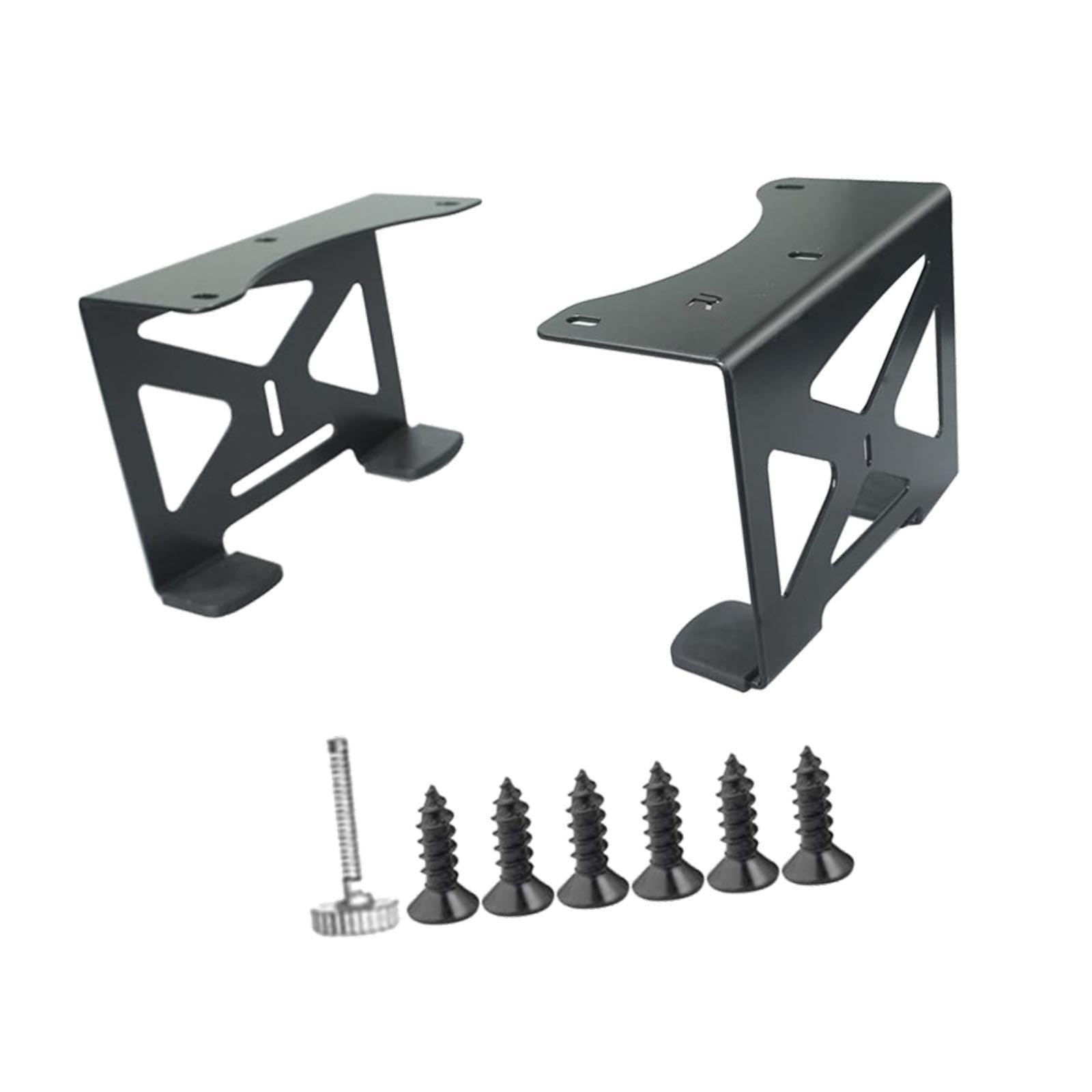 Supporto sotto scrivania Supporto sotto scrivania Pratico Robusto Cavo Facile da installare Staffa di stoccaggio in Metallo