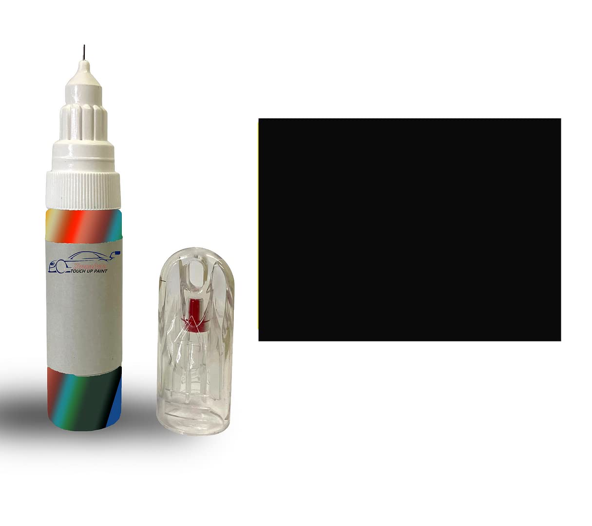 Xtremeauto RAL 9005 Jet Black Pen Dull Matt Matte Touch Up Paint Brush Repair Scratch Upvc Pvc Metal Wood