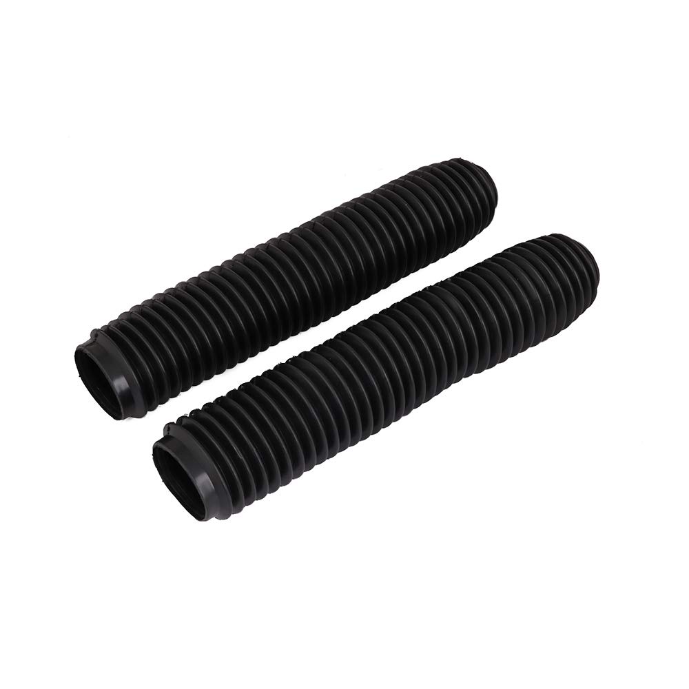 Copri Forcella Forcelle Moto Soffietti forcella anteriori in gomma universali per moto adatti per HONDA YAMAHA KTM KAWASAKI SUZUKI EXC SX XC XCF SXF CR CRF YZ DRZ(Green)