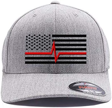 Thin Red Life Line USA Flag 