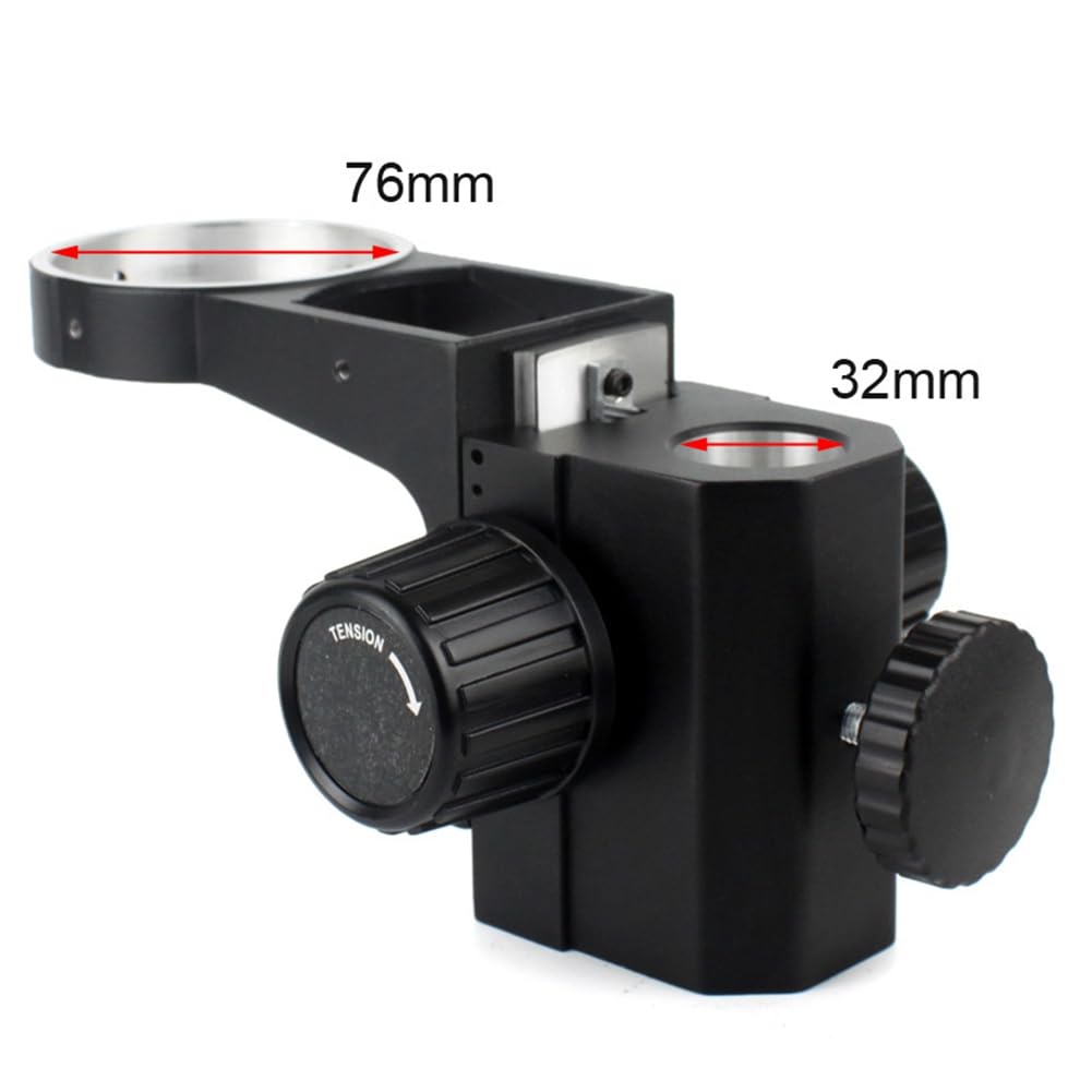 Supporto per Microscopio Regolabile, Supporto per Microscopio Stereoscopico, Diametro 76 Mm, per Microscopio Binoculare