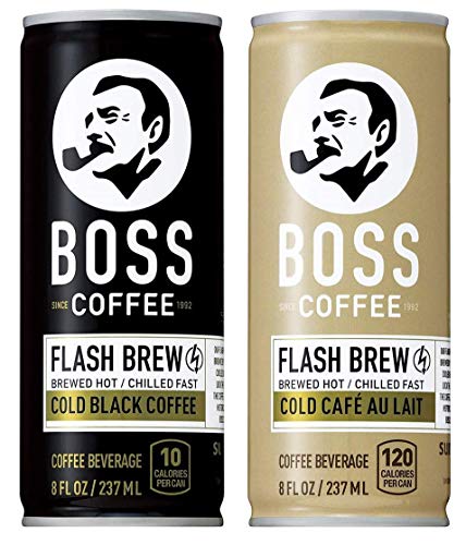 The Us Boss Bundle - Original Black 8Oz 12 Pack And Au Lait 8Oz 12 Pack Bundle #TOP23