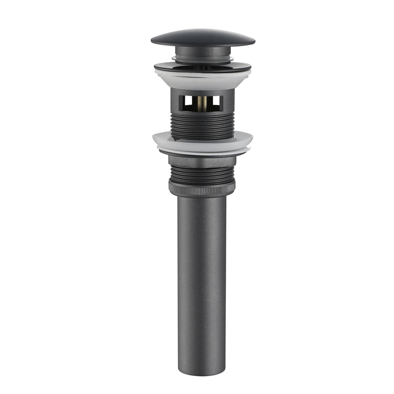 WRIST Desagüe Lavabo,Fregadero con Válvula Emergente De Latón Fregadero De Lavabo con Desbordamiento Válvula De Desagüe Click Clack Anticorrosión,A