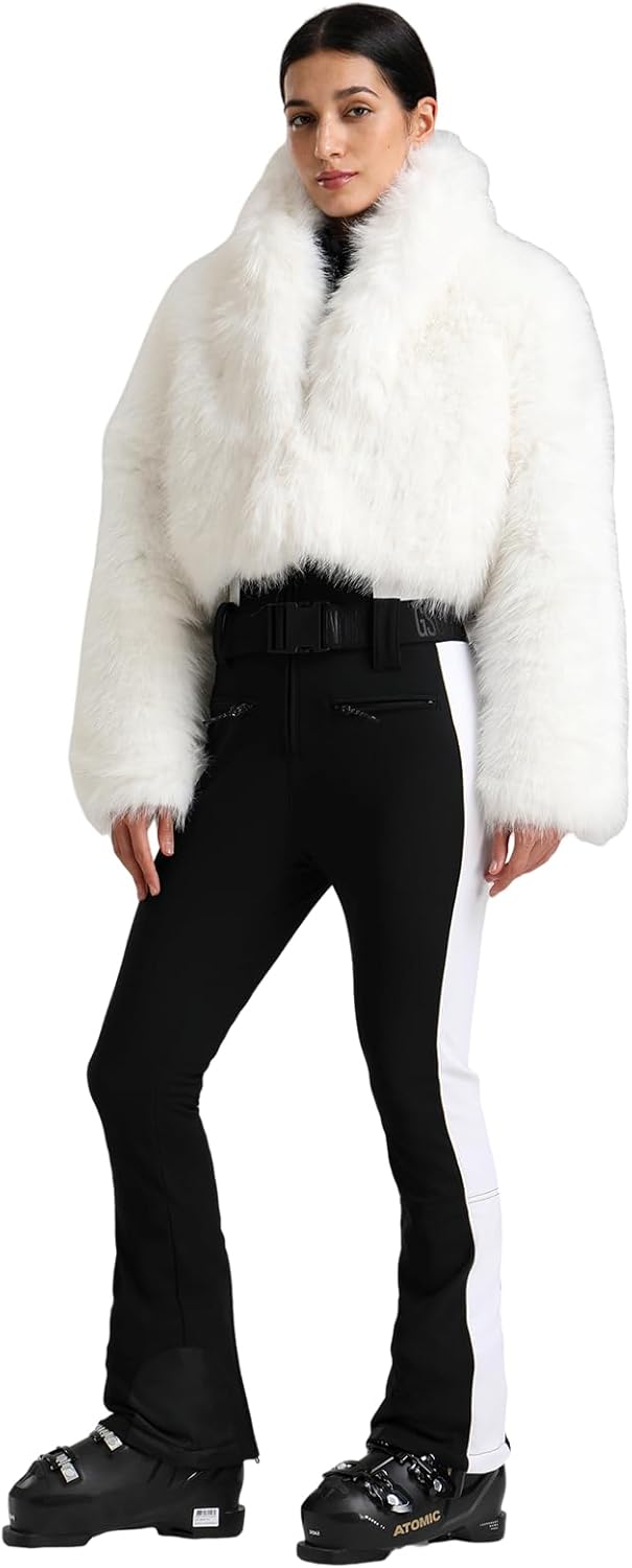 GSOU SNOW Women Ski Suit One Piece Snowsuit Snowboard Faux Fur Collar Slim Jumpsuit Jacket Insulated Windproof Outdoor Winter - Image 7