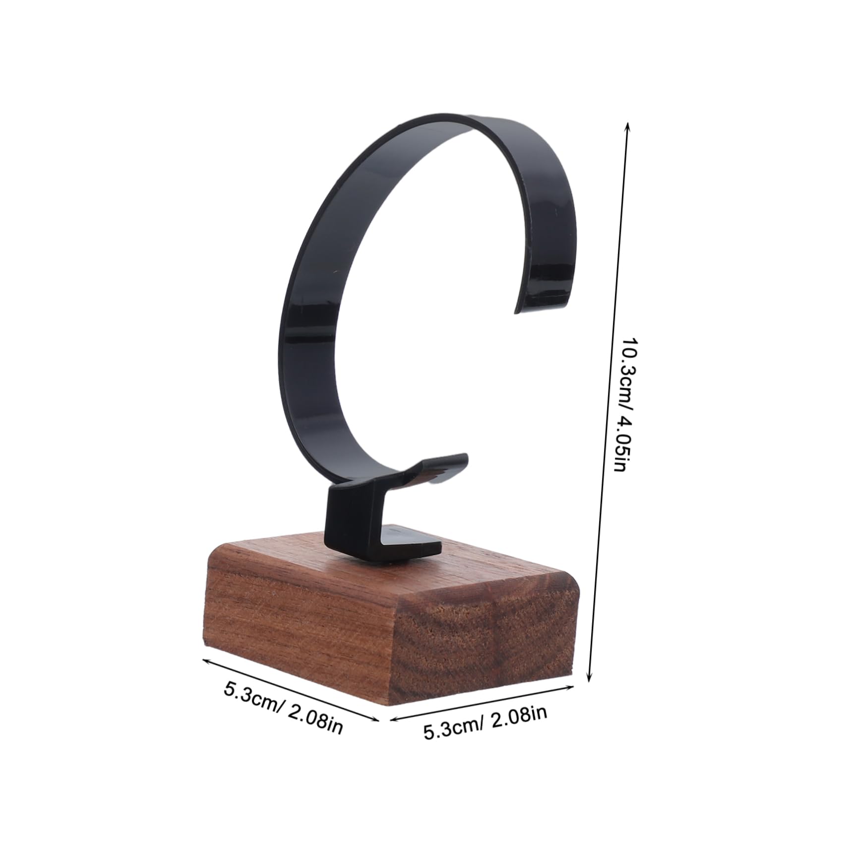 Healeved 4 Pièces Montre Présentoir Titulaire Seul Afficher Étagère Regarder Le Rangement Présentoir De Stockage Présentoir De Montre-bracelet Organisateur De Montre Montres Clé Plastique
