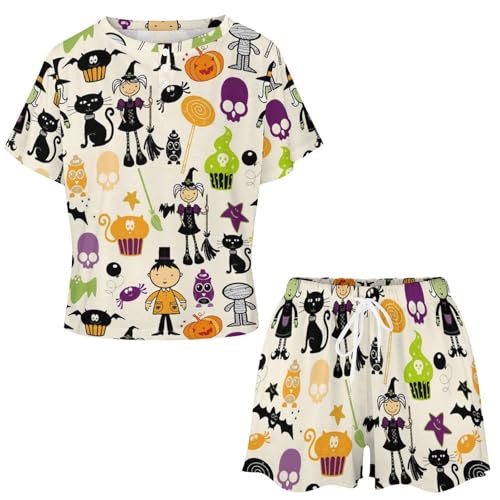 Pyjama femme manches courtes Halloween : le cadeau idéal comme vêtement de nuit - 5
