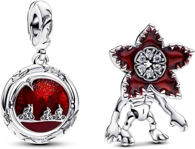 Gold Flower Family Charms for Bracelet 925 Sterling Silver Bead Charm for Women Jewelry Present