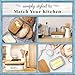 Home Acre Designs Butter Dish with Lid for Farmhouse Home Decor, Kitchen Collection