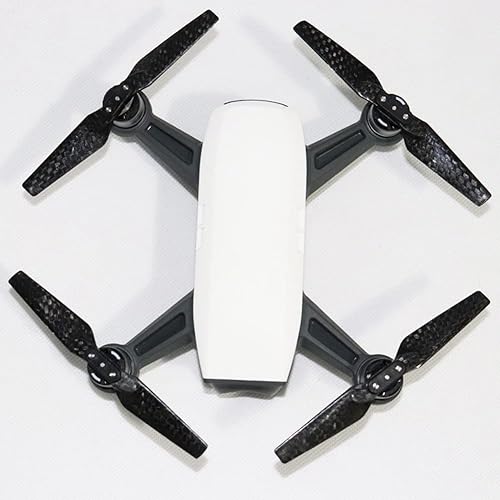 Miniatura 5 de oceanside 2 pares de hélices plegables de fibra de carbono para drone Quadcopter, para DJI Spark
