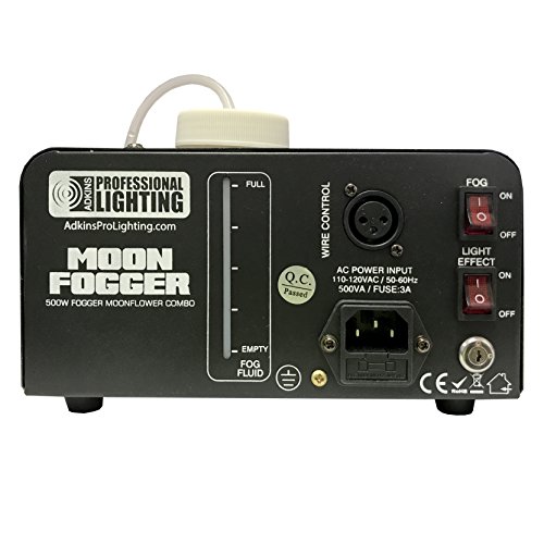 Máquina de humo Moonflower Combo con luz RGB y control cableado miniatura 4