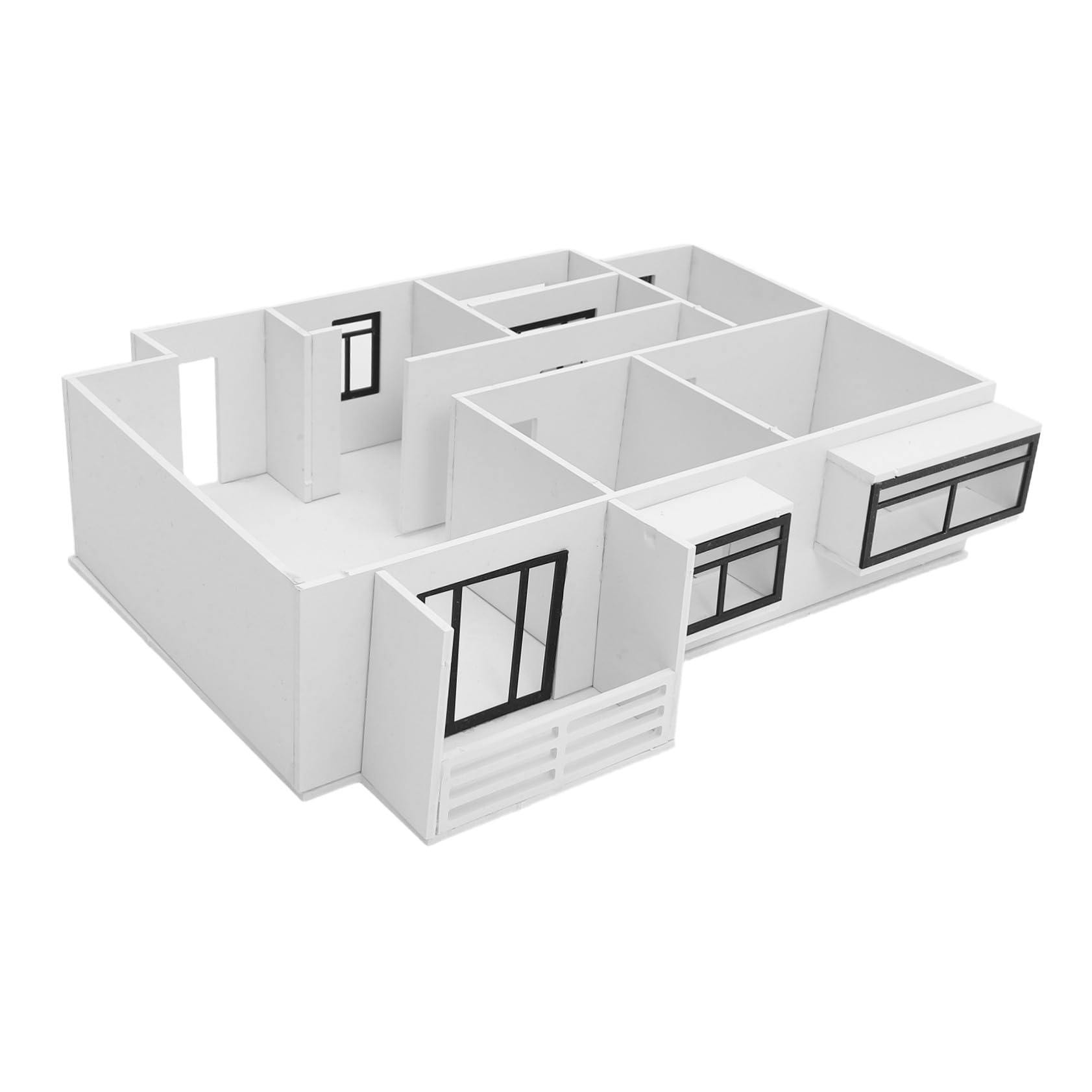 Cabilock 1:25 Wohnungsmodellbausatz Indoor Schnittmodell Satz aus Pvc und Acryl für Modellbau und Interaktive Lernaktivitäten im Selbstgemacht Architekturbereich