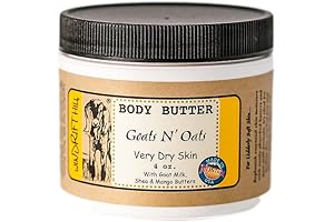 Windrift Hill Body Butter for Dry Skin: Goats N' Oats (Almond)