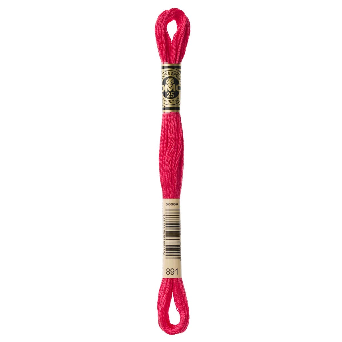 DMC Embroidery Floss Mouline Stranded Cotton Thread for Hand Embroidery and Sewing - Colour No: 891-4 x 8m Skeins โ image 1
