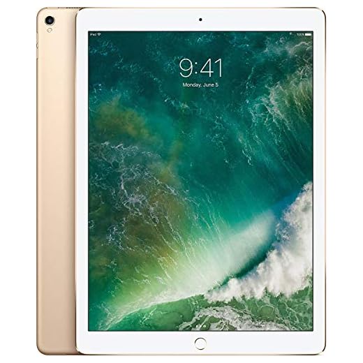 Apple iPad Pro 12.9 (2e Génération) 64Go Wi-Fi - Or (Reconditionné)