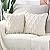 Madizz Pack of 2 Soft Plush Short Wool Velvet Decorative Throw Pillow Covers Luxury Style Cushion Case European Pillow Shell for Sofa Bedroom Square Beige 26x26 inch