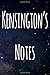 Produktbild Kensington's Notes: Personalised Name Notebook - 6x9 119 page custom notebook- unique specialist personalised gift!