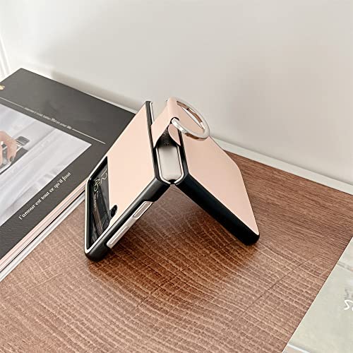 Coque Samsung Galaxy Z Flip 3 de luxe avec anneau élégant