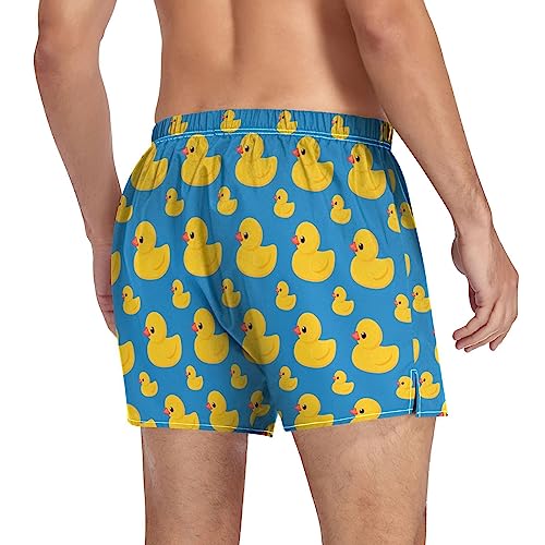 Mens Boxer Shorts Soft Funny Pattern Sleep Short Underwear Breathable Athletic Sport Briefs4