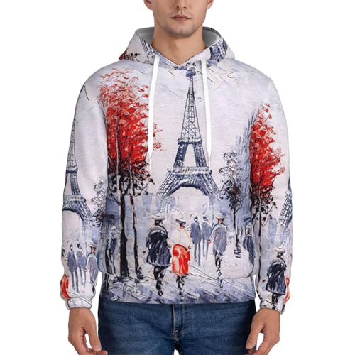 Sweat à capuche imprimé EdWal Paris pour homme sweat-shirt polyester - 2