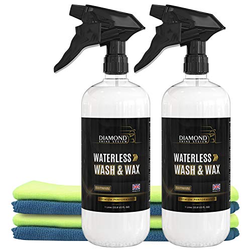 9. Diamond Shine Car Cleaner for Waterless Cleaning