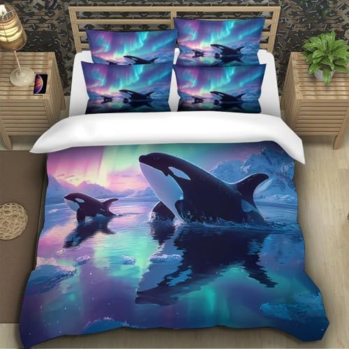 Housse de couette orque impression 3D haute définition microfibre respirante