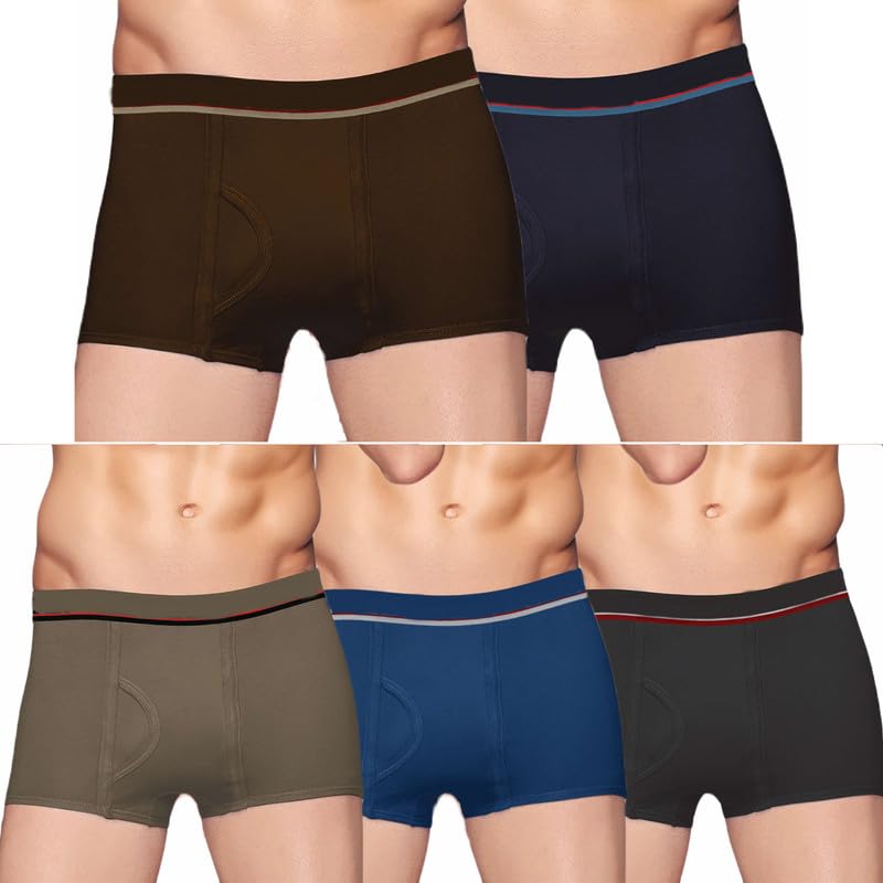 Image of INNERO Race Mens Underwear | Cotton Trunk for Men | Attractive Solid Colors