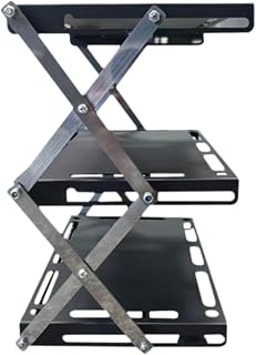 Folding Camping Shelf, Lightweight, Compact and Portable Organizer.