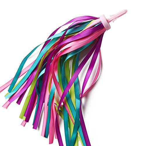 Serpentinas para manillar de bicicleta decorativas para decorar patinetes de niños 4