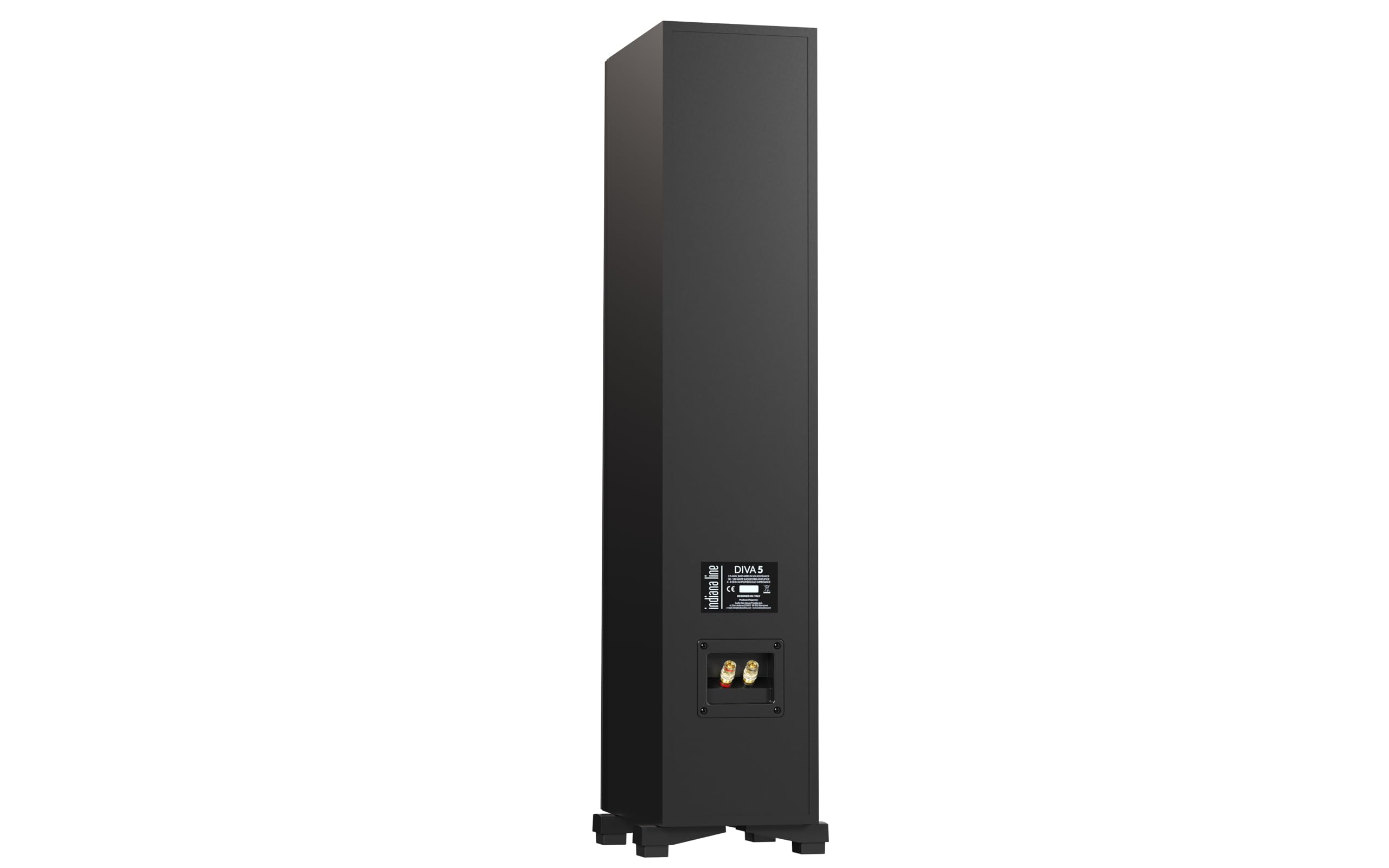 Indiana Line Diva 5 diffusori da pavimento - coppia (nero)