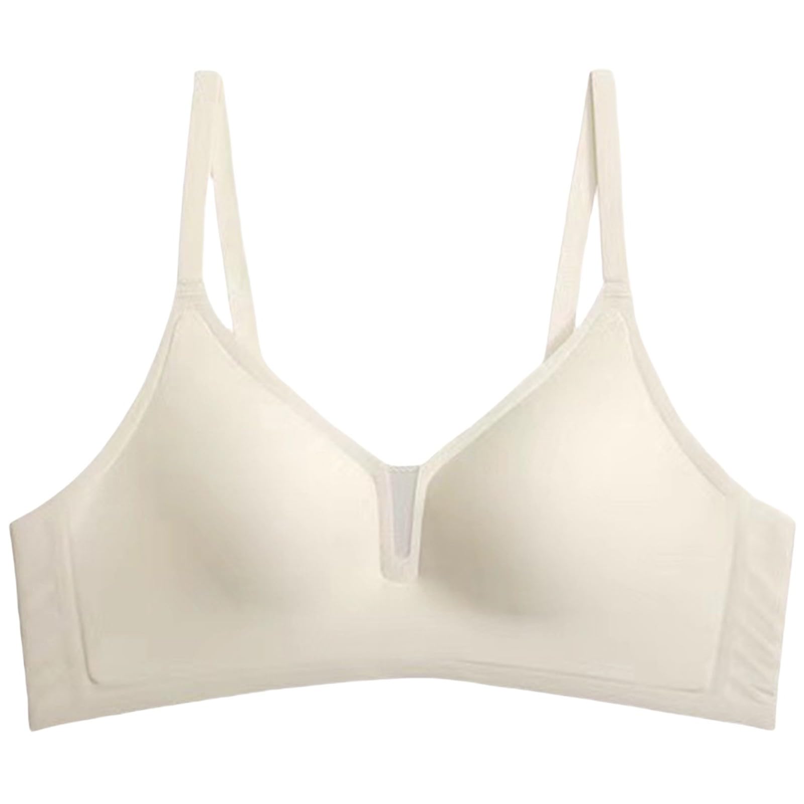 Biustonosze Minimiser dla kobiet UK Niski tył Bez fiszbin Ramiączka Wyściełany Push Up Halter Halterneck Plus Size Bezszwowy biustonosz sportowy Miękki, lekki biustonosz